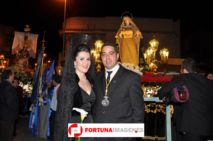 Procesión del Santo Entierro 2013 en la Semana Santa de Fortuna 2013